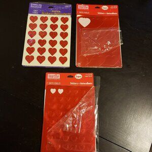 Hallmark Heartline vintage heart stickers